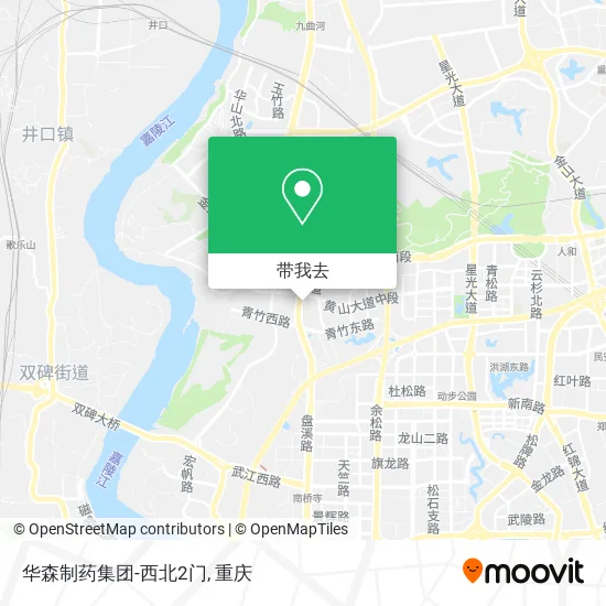 华森制药集团-西北2门地图