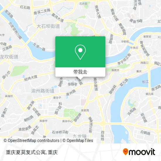 重庆夏莫复式公寓地图