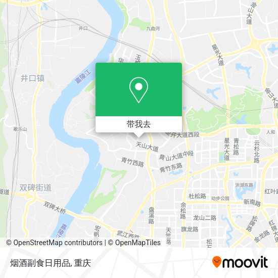 烟酒副食日用品地图