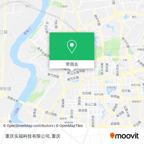 重庆实福科技有限公司地图