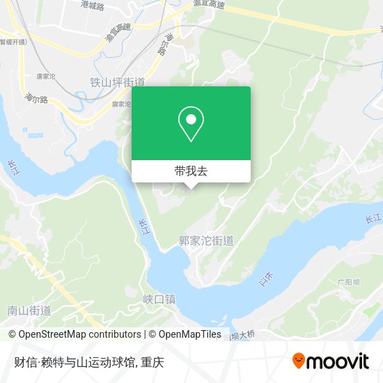 财信·赖特与山运动球馆地图