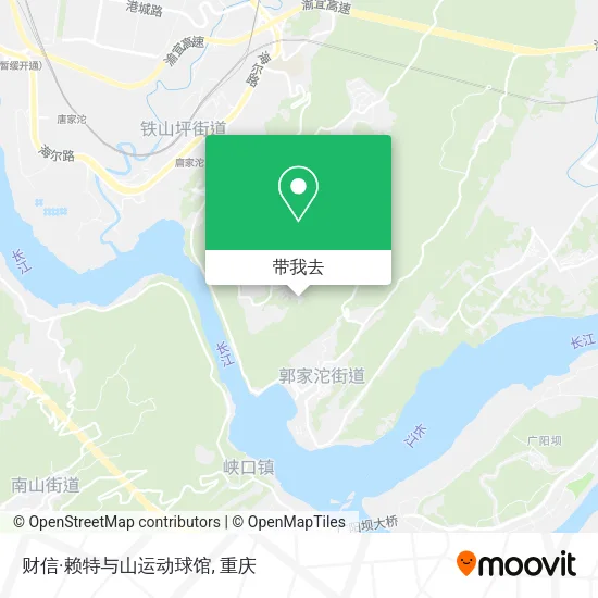 财信·赖特与山运动球馆地图