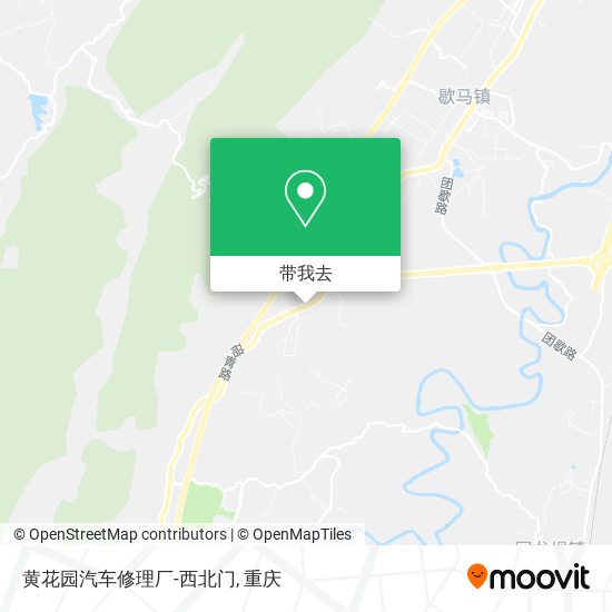黄花园汽车修理厂-西北门地图