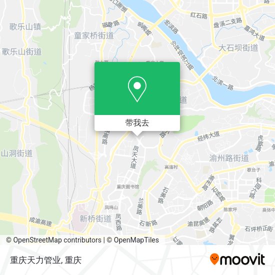 重庆天力管业地图