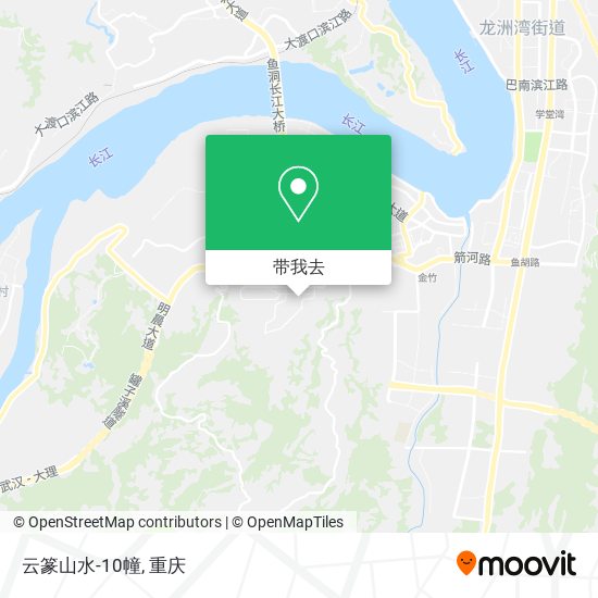 云篆山水-10幢地图