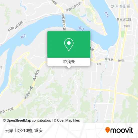 云篆山水-10幢地图