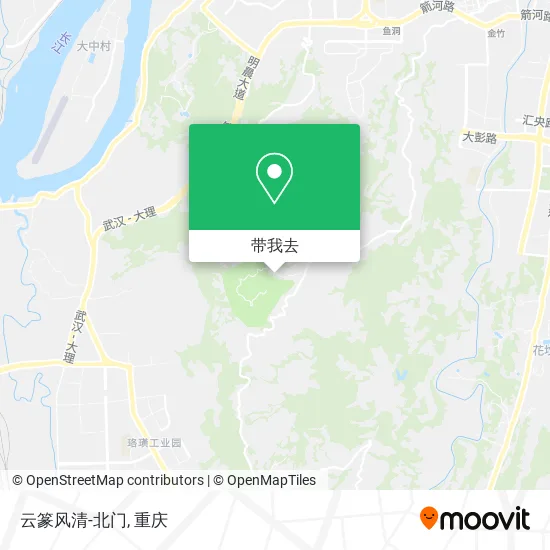 云篆风清-北门地图