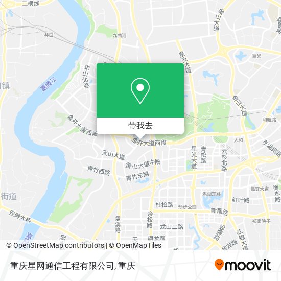 重庆星网通信工程有限公司地图