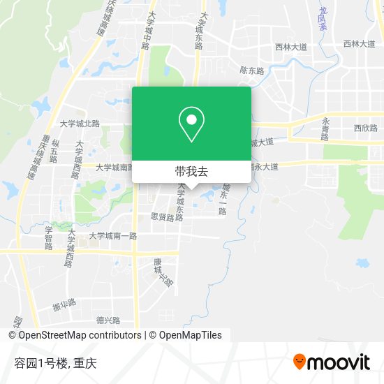 容园1号楼地图