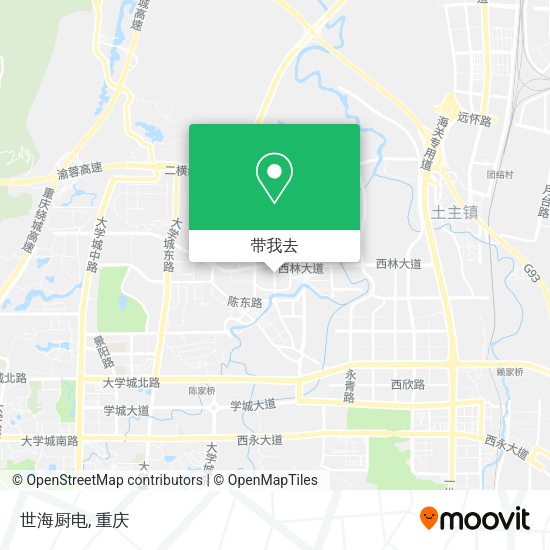 世海厨电地图