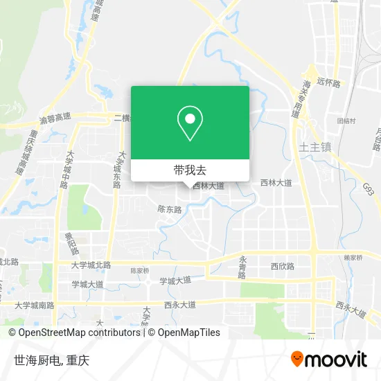 世海厨电地图