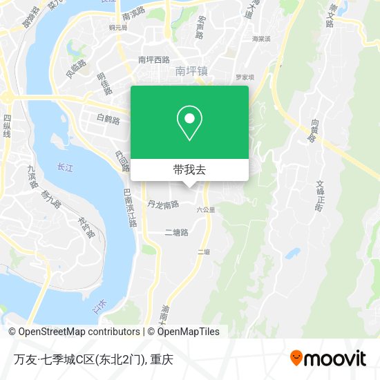 万友·七季城C区(东北2门)地图