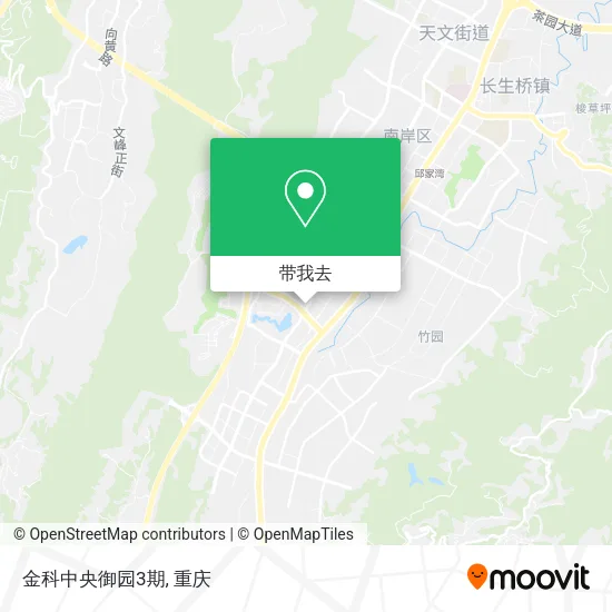 金科中央御园3期地图