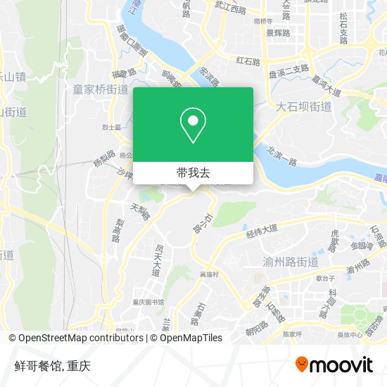 鲜哥餐馆地图