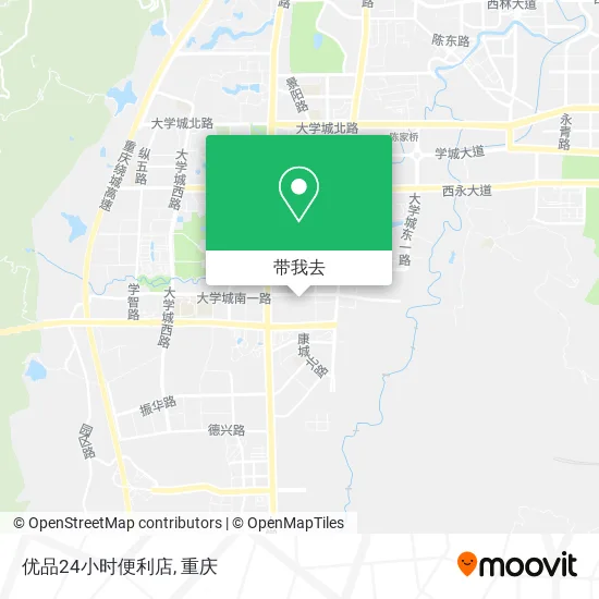 优品24小时便利店地图