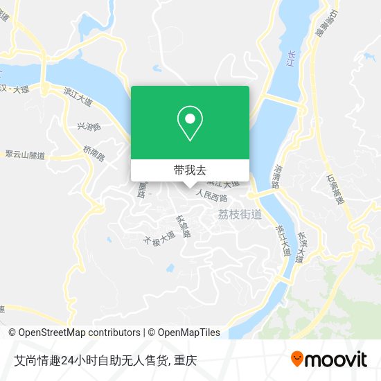 艾尚情趣24小时自助无人售货地图