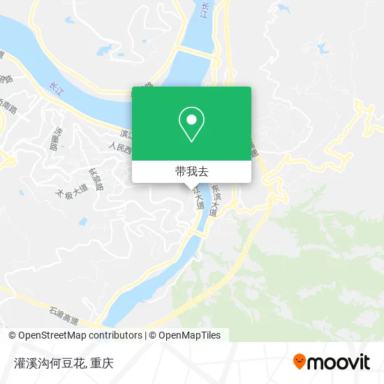 灌溪沟何豆花地图