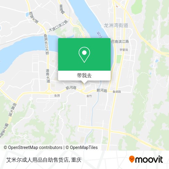 艾米尔成人用品自助售货店地图