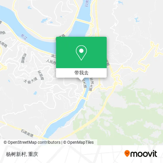 杨树新村地图