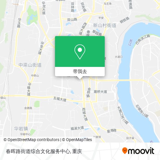 春晖路街道综合文化服务中心地图