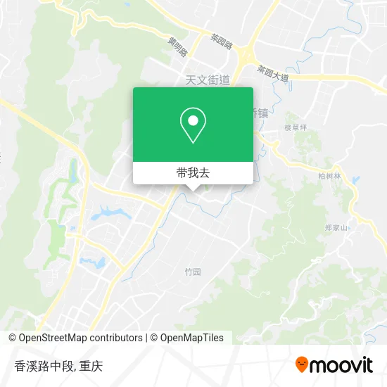 香溪路中段地图