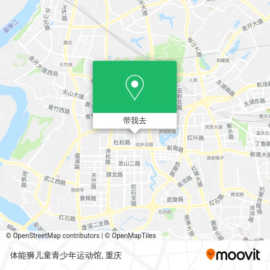 体能狮儿童青少年运动馆地图