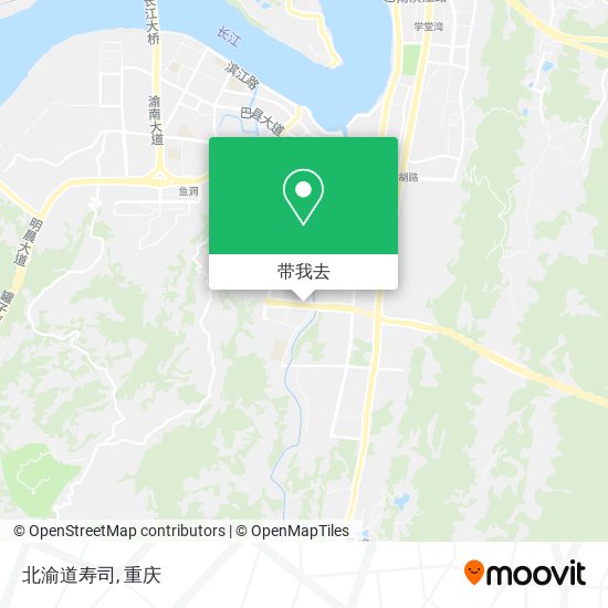 北渝道寿司地图
