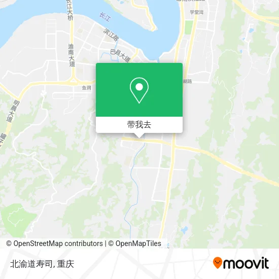 北渝道寿司地图