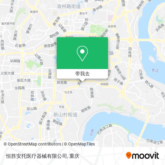 恒胜安托医疗器械有限公司地图