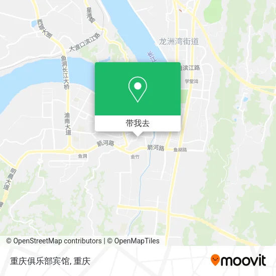 重庆俱乐部宾馆地图
