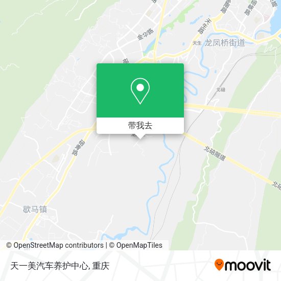 天一美汽车养护中心地图