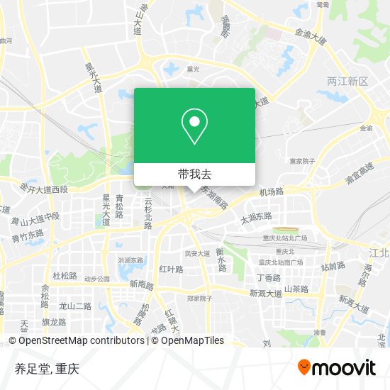 养足堂地图
