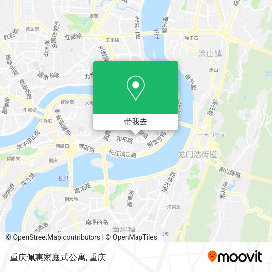 重庆佩惠家庭式公寓地图