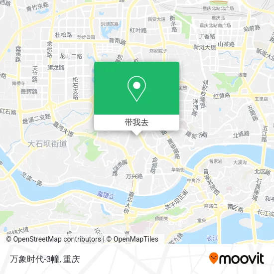 万象时代-3幢地图