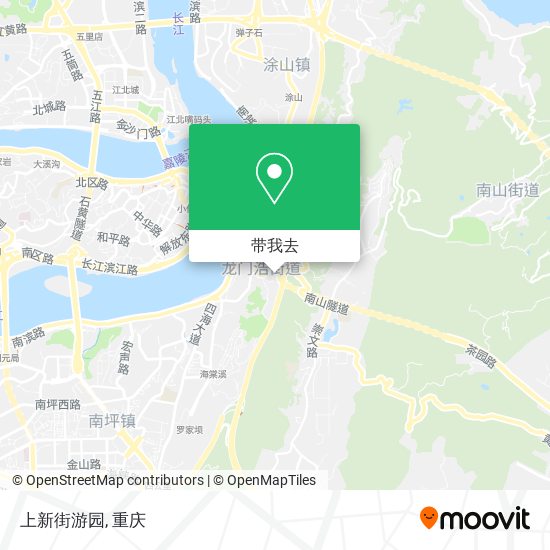 上新街游园地图