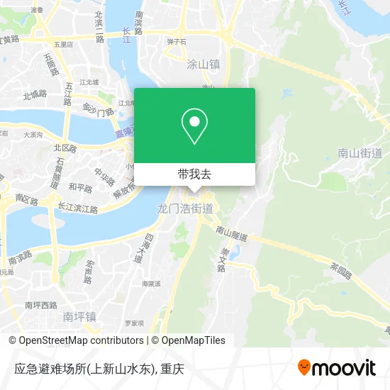应急避难场所(上新山水东)地图