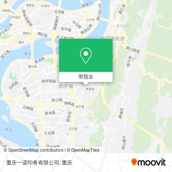 重庆一诺印务有限公司地图