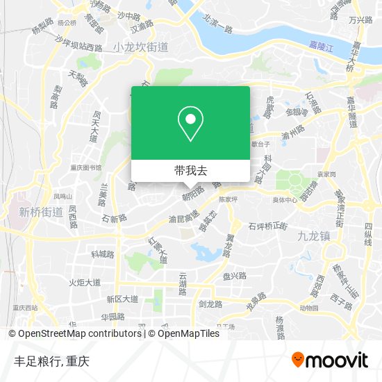 丰足粮行地图