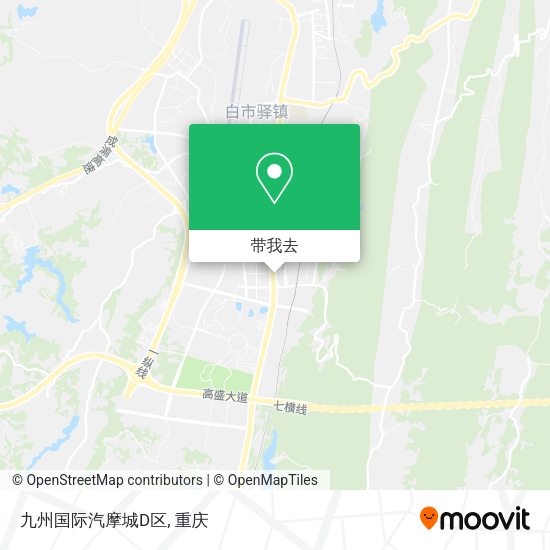 九州国际汽摩城D区地图