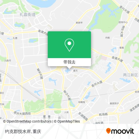 约克郡悦水岸地图
