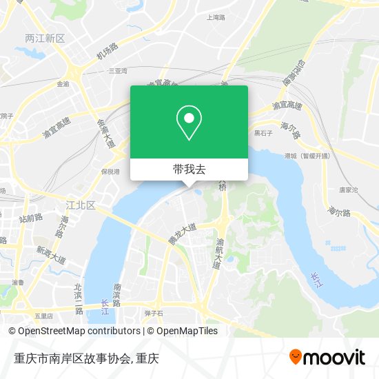 重庆市南岸区故事协会地图