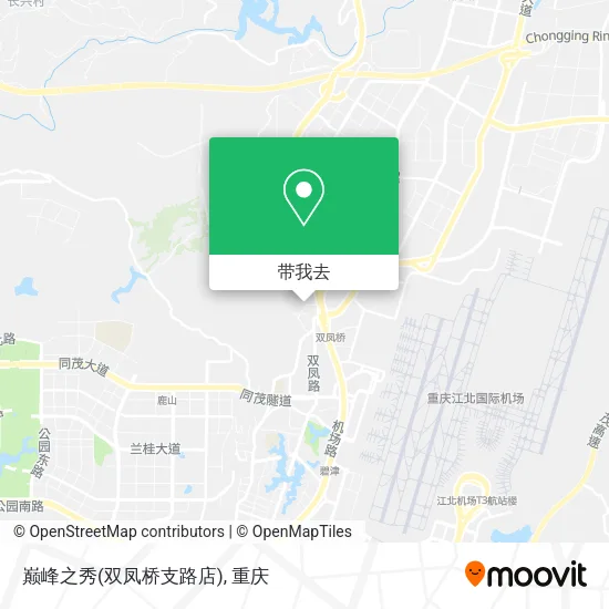 巅峰之秀(双凤桥支路店)地图