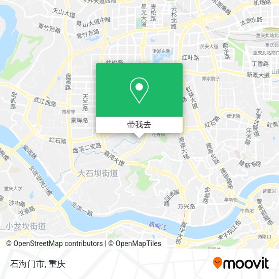 石海门市地图