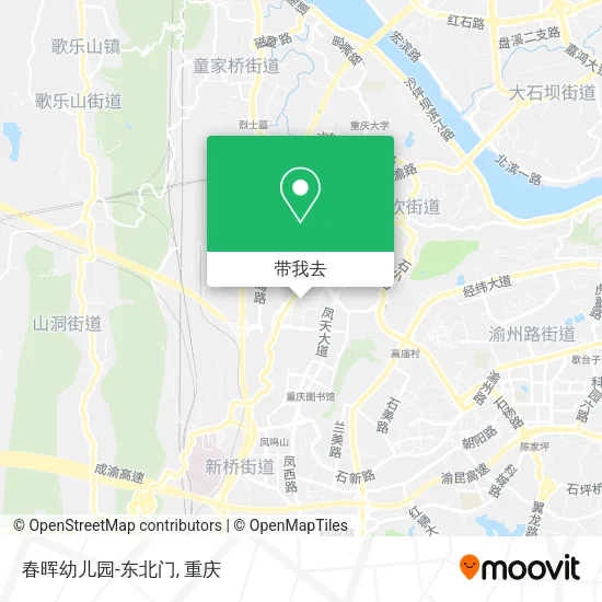 春晖幼儿园-东北门地图
