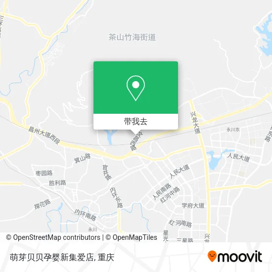 萌芽贝贝孕婴新集爱店地图