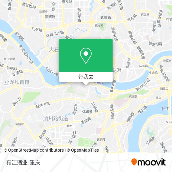 雍江酒业地图