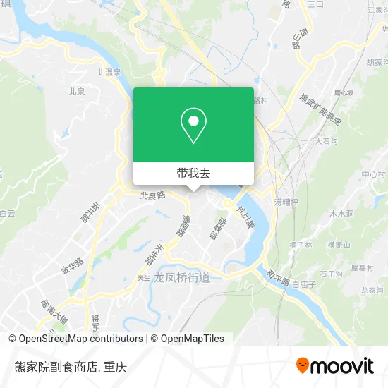 熊家院副食商店地图