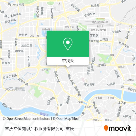 重庆立恒知识产权服务有限公司地图