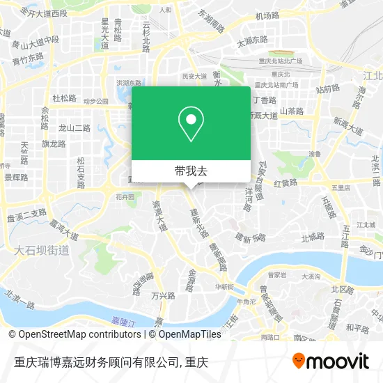 重庆瑞博嘉远财务顾问有限公司地图
