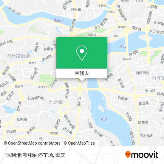 保利港湾国际-停车场地图